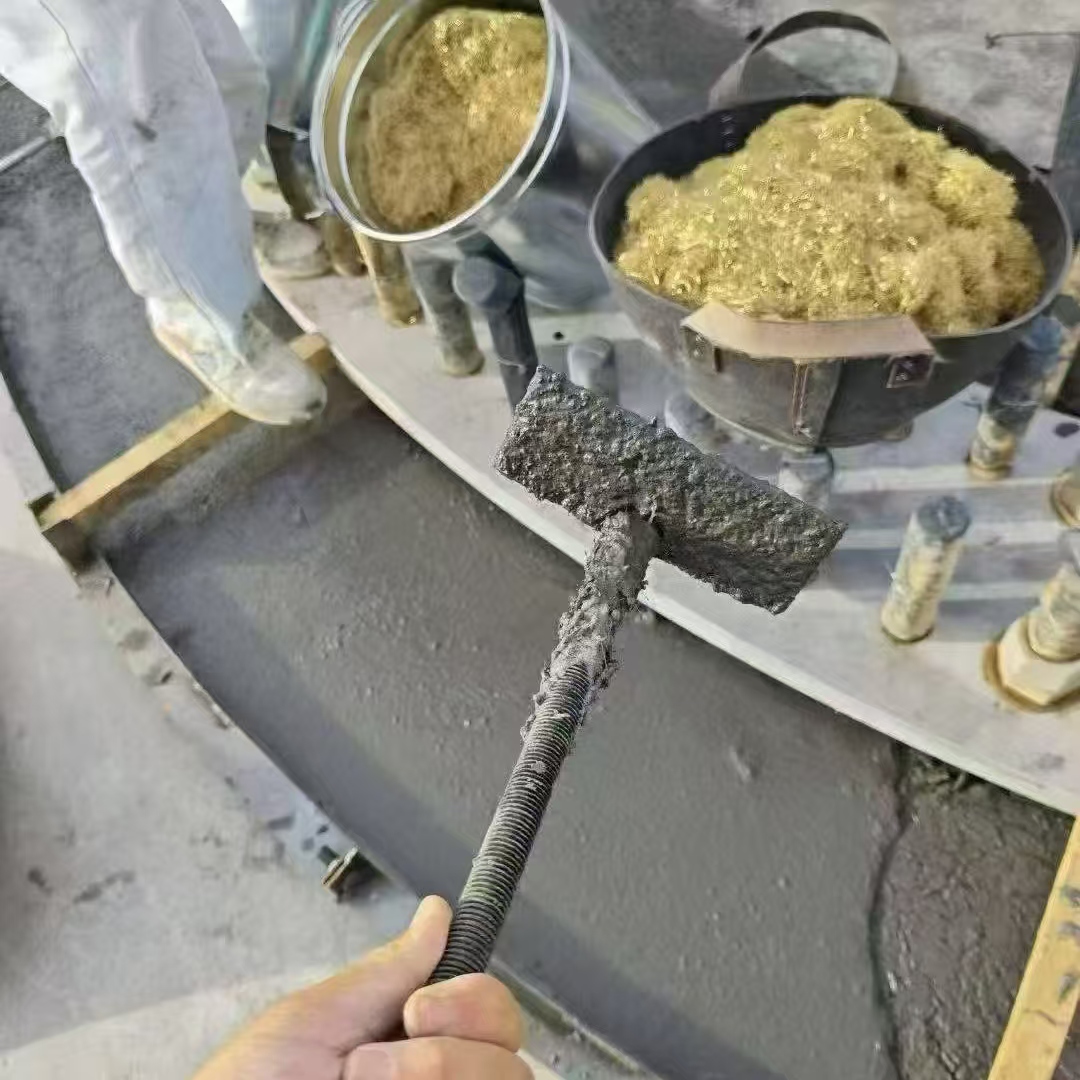 江西C120钢纤维高强无收灌浆料 轧机压缩机汽轮机发电机锻压设备底座灌浆材料